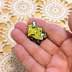 Cute Sponge Bob Pin, new jewelry item